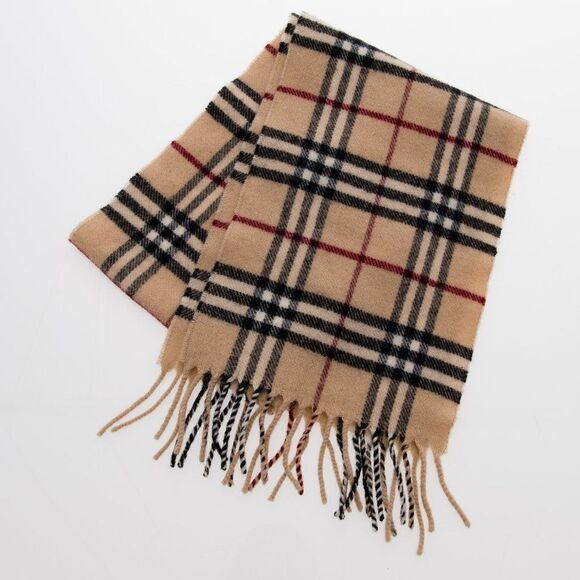 V.Fraas Cashmink Checker 100% Acrylic Soft and Warm Scarf For Women's - Picture 5 of 13